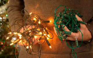 Recycle Your Old Christmas Lights