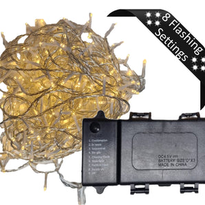 Fairy Light: Battery Operated | 20m Warm White