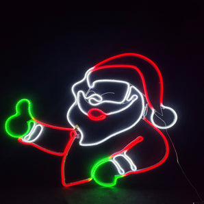 Motif: Neon | Santa showing Shap