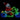 Motif: Neon | Santa on Motor Bike
