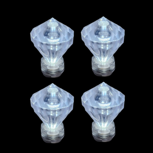 Diamant Tee Lig: Suiwer Wit 