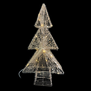 Cotton thread: 48cm(H) | Champagne Tree | Warm White