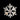 Mirror ornament: 20cm(D) | Split plate Snowflake