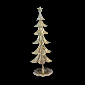 Metal ornament: 60cm(H) | Gold Tree