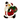 Napkin ring: Santa with bag