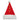 Santa Hat: 47cm (L) x 29cm (W) Red hat with bells