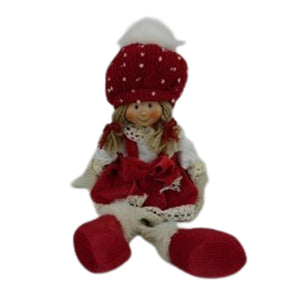 Soft toy: 38cm | Girl sitting