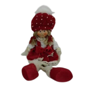 Soft toy: 38cm | Girl sitting