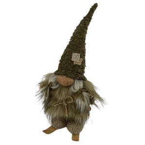 Soft toy: 40cm | Dwarf on ski's | Female