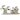 Polyresin: 40cm | Santa in sleigh with Reindeers | White