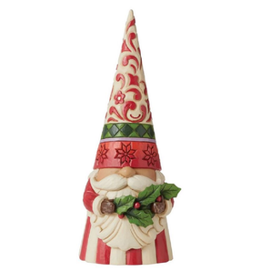 Jim Shore: 27 cm(L) x 10cm(D) | Kabouter met Holly 
