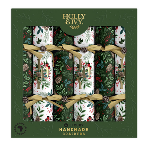 Crackers: 6x Green & White | Joy & Spring