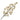 Pick: 70cm | Gold glitter Berries