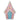 Candy Land: 25cm | Pink House with Blue door