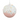 Candy Land: 10cm | Ball | Pink and White | Colourful sprinkles