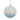 Candy Land: 10cm | Ball | Blue and White | Colourful sprinkles