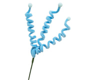 Pick: 50cm | Blue Twirl with White