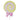 Pick: 22cm | Yellow lollipop with sprinkles