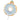 Pick: 30cm(L) x 25cm(W) | Blue doughnut with sprinkles