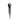 Finial: 20cm | Black & White | Striped