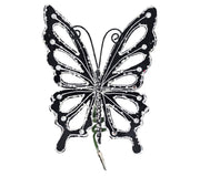 Butterfly clip: 18cm(L) x 24cm(W) | Black