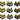 Baubles PVC: 3cm | Champagne