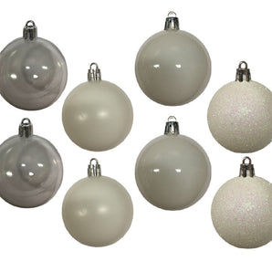 Baubles PVC: 6cm | White
