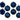 Baubles PVC: 8cm | Dark Blue