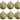 Baubles PVC: 10cm | Beige