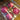 Bauble Glass: 8cm | Cerise Pink