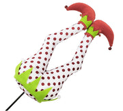 Kies: 38cm | Bene met rooi kolletjies 
