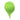 Ball: 10cm | Lime Fur