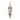 Finial: 22cm | Brown & Beige with Merry Christmas