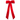 Bow: 240cm(L) X 110cm(W) | Red Velvet