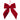 Bow: 30cm(L) x 20cm(W) | Red Velvet
