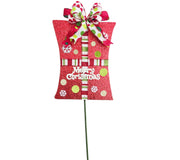 Pick: 26cm | Red present with Polka dots