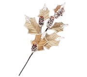 Kies: 50 cm | Denneappel met blare 
