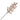Pick: 70cm | Rose gold glitter Berries