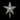Tree topper: 30cm(H) x 25cm(W) | Star | Silver