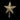Tree Topper: 30cm(H) x 25cm(W) | Star | Gold