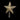 Tree Topper: 30cm(H) x 25cm(W) | Star | Gold