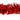 Tinsel garland: 2m(L) x 15cm(W) | Red