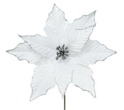 Poinsettia : 28cm | Wit 