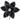 Poinsettia: 30cm | Black velvet