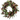 Wreath: 70cm(D) | Green branches & Pine cones