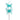 Pick: 54cm | Turquoise Butterfly