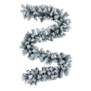 Snowy Alaskan Garland: 2.7m