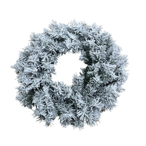 Snowy Alaskan Wreath: 46cm