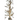 Table Décor: 55cm(H) Gold Crystal tree | Warm White