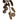 Hanging Bells & Pine cones string: 70cm (L) | Brown